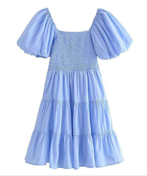 Stella Puff Sleeve Mini Dress