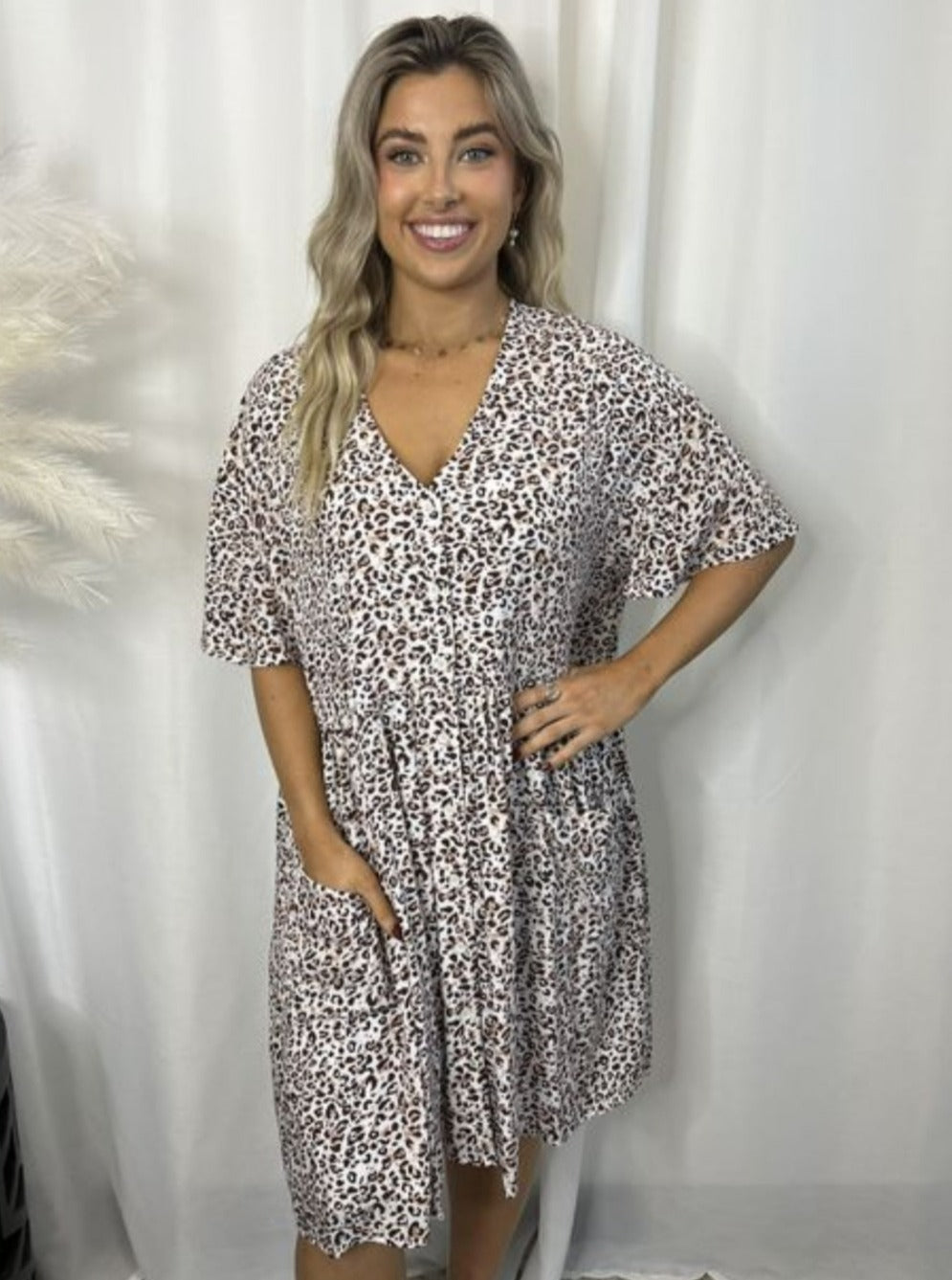Chloe Leopard Dress